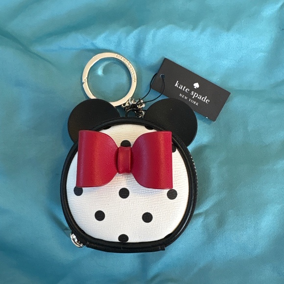 Kate Spade Minnie Mouse change purse - Picture 1 of 4